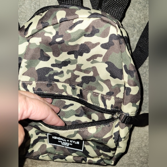 Limited Edition Kendall and Kylie Small Camo Backpack Bag - Picture 4 of 9